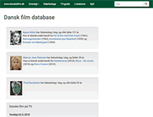 Tablet Screenshot of danskefilm.dk